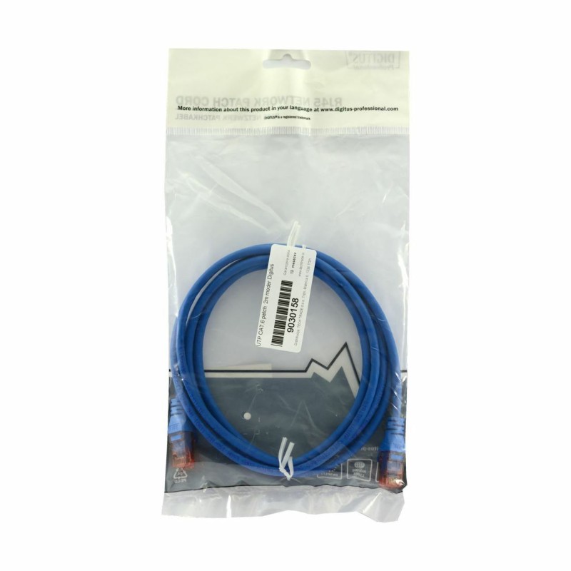 Kabel UTP CAT.6 patch 2m moder Digitus