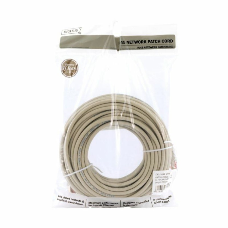 Kabel SFTP CAT.6 patch 20m  siv Digitus