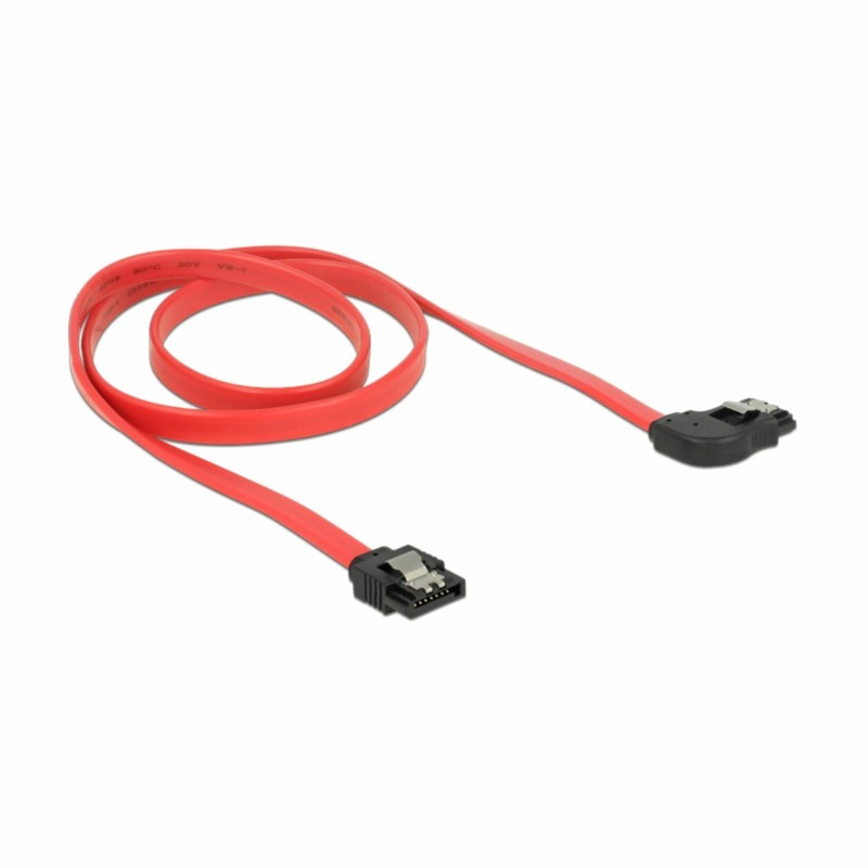 Kabel SATA kotni desni 0,7m Delock