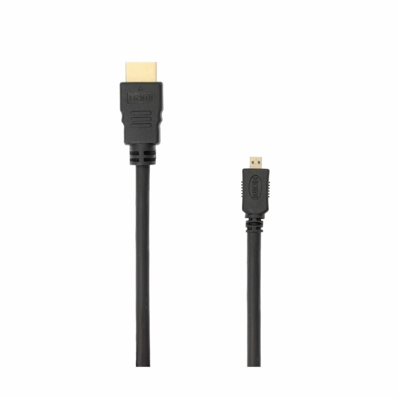 HDMI-HDMI-D Mikro kabel 2m SBOX črn