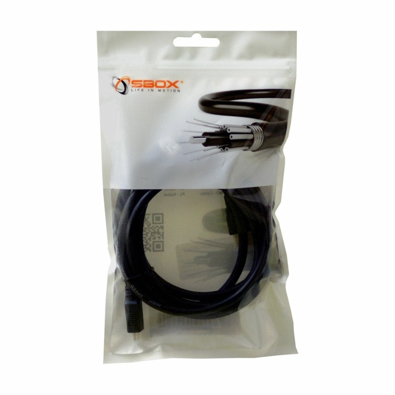 HDMI-HDMI-D Mikro kabel 2m SBOX črn