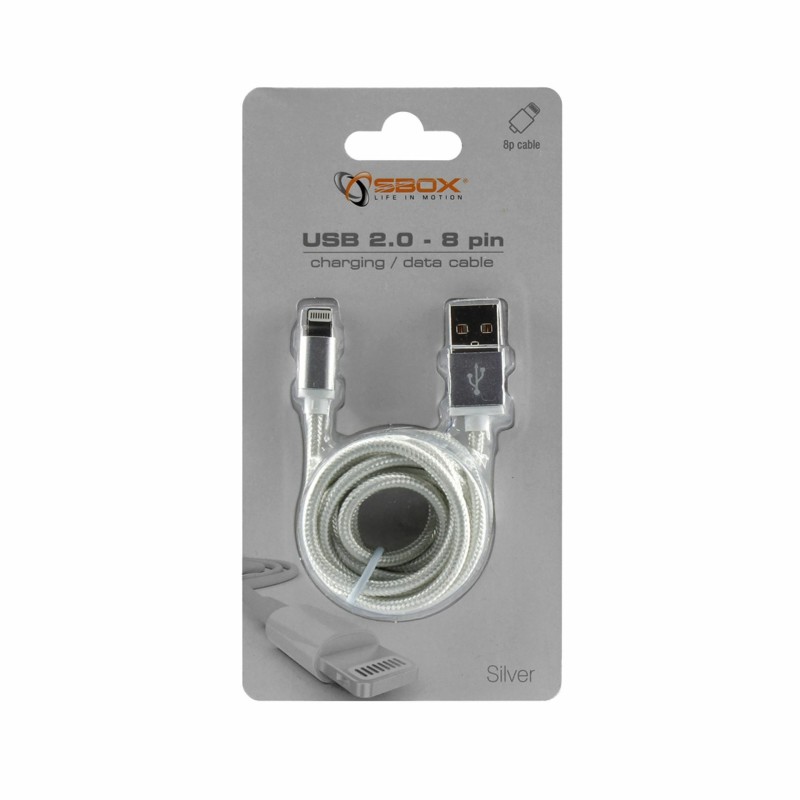 Kabel Apple USB/Lightning 1,5m srebrn SBOX