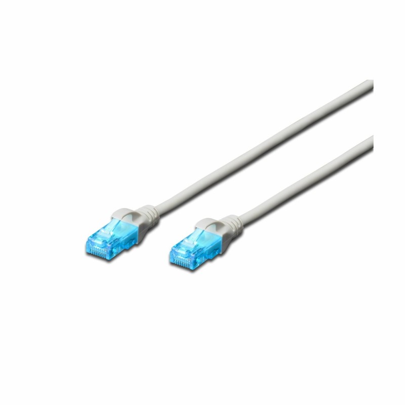 Priključni kabel za mrežo Cat5e UTP 10m siv