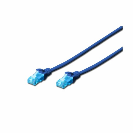 Priključni kabel za mrežo Cat5e UTP 10m, moder