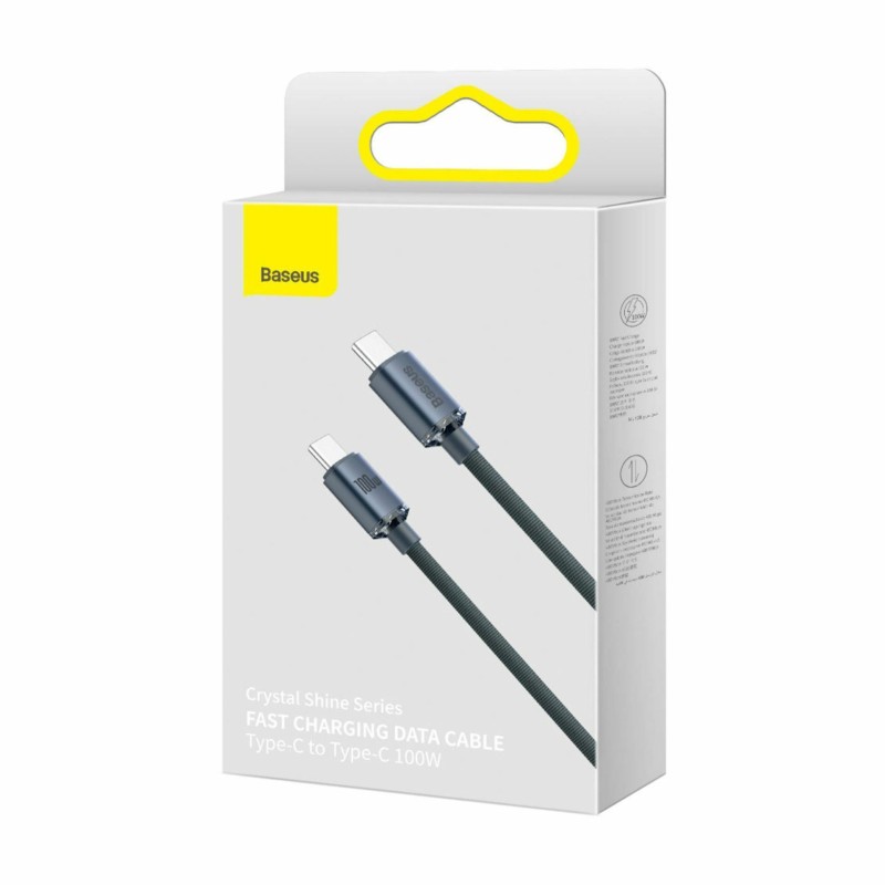 Kabel Baseus USB-C v USB-C 1.2m, CAJY000601