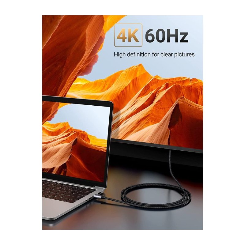 Ugreen USB-C na HDMI kabel 1.5m 4K@60Hz