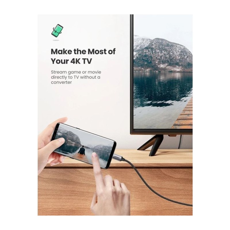 Ugreen USB-C na HDMI kabel 1.5m 4K@60Hz