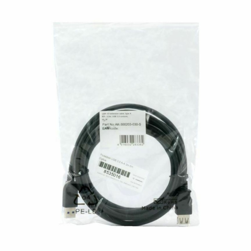 Kabel USB 3.0 podaljšek A-A M/Ž 3m