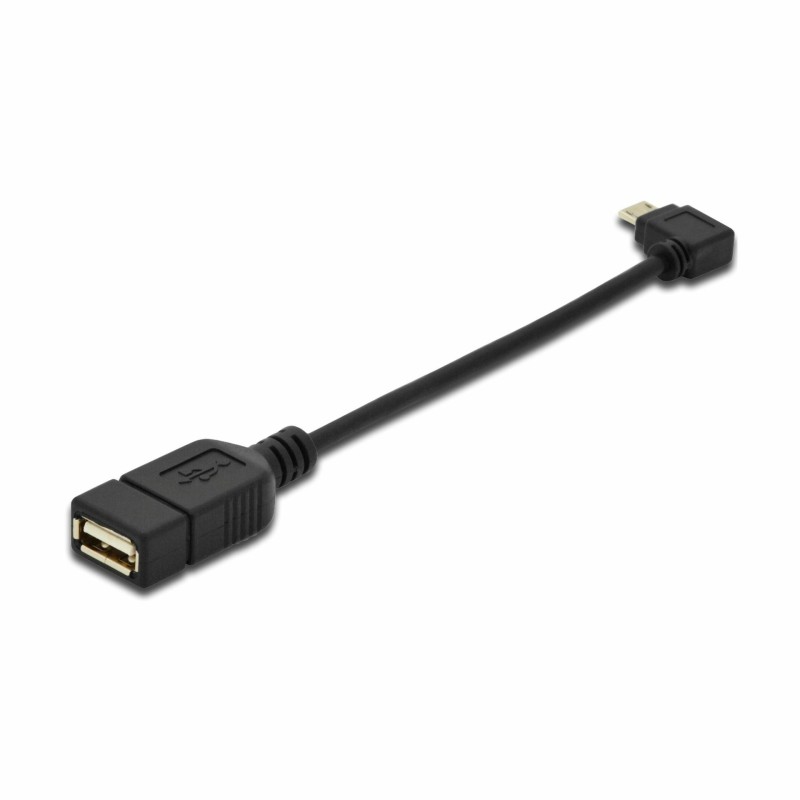 Kabel USB A-B mikro 0.2m kotni