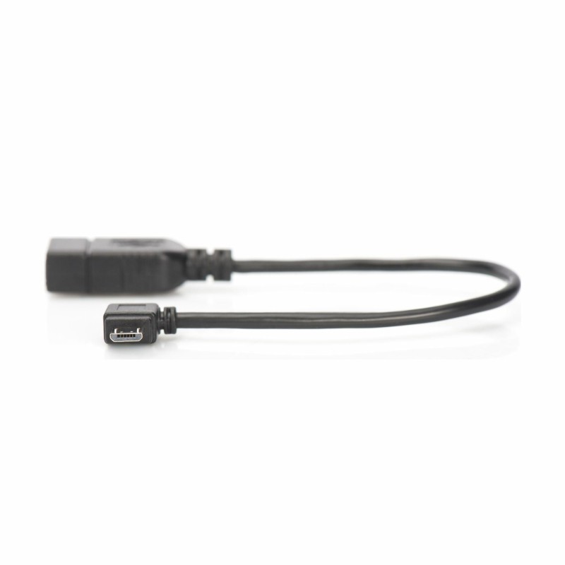 Kabel USB A-B mikro 0.2m kotni