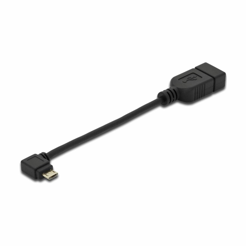 Kabel USB A-B mikro 0.2m kotni