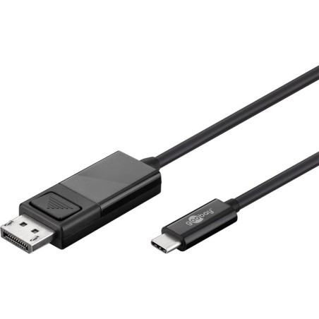 Kabel USB 3.1 Type-C na DisplayPort 1.2m, Goobay