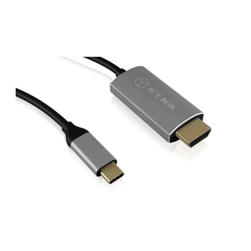Icybox kabel iz USB-C na HDMI s podporo za 4k@60Hz