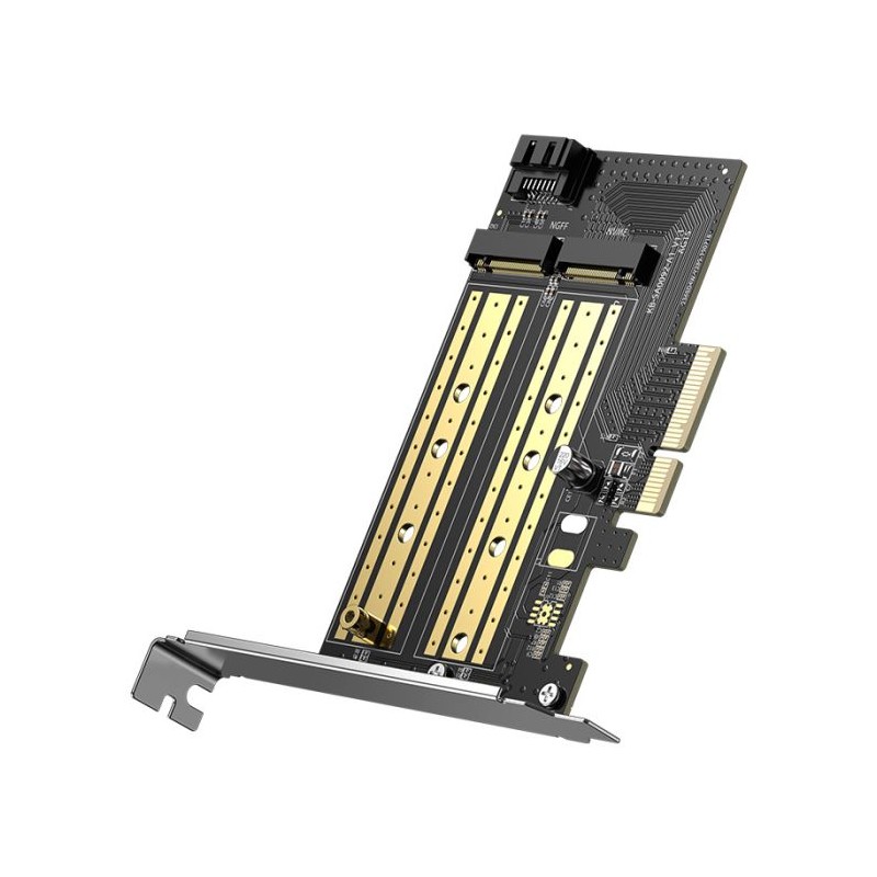 Razširitvena kartica Ugreen M2 / M.2 NVME na PCI-E 3.0 z M.2 SATA podporo
