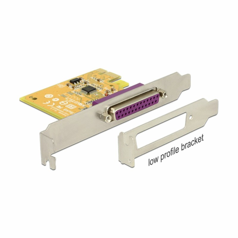 Razširitvena kartica Delock PCIe Paralelna + Low Profile