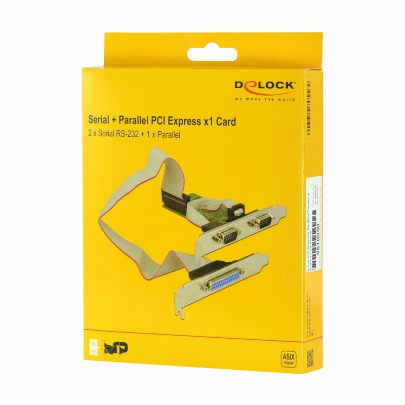 Razširitvena kartica Delock Serijsko/Paralelna Delock + Low Profile
