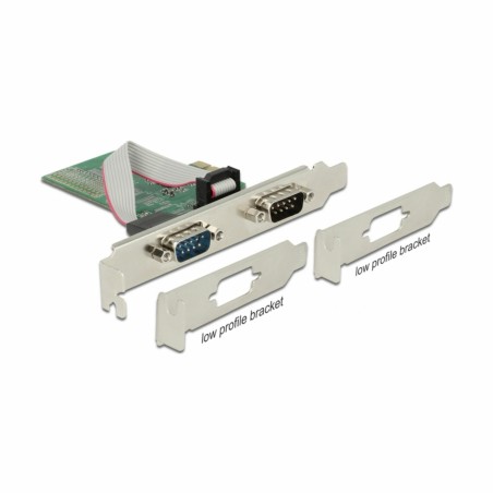 Kartica PCI Express Serijska 2xRS232 + Low Profile, Delock