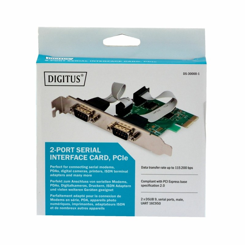 Razširitvena kartica Digitus DS-30000-1 Serijska + Low Profile