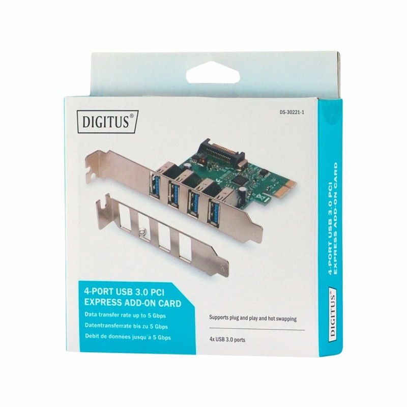Razširitvena kartica Digitus DS-30221 USB 3.0 4xA