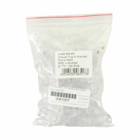 RJ45 konektor UTP trdi kabel Intellinet (3rez) (pak/100)