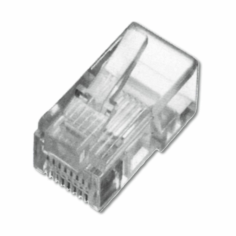 RJ45 konektor UTP trdi kabel Intellinet (3rez) (pak/100)