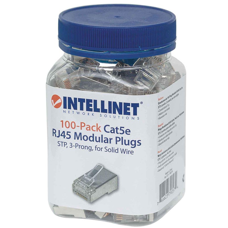 Konektor RJ45 za neoklopljeni FTP trdožilni kabel 100/1