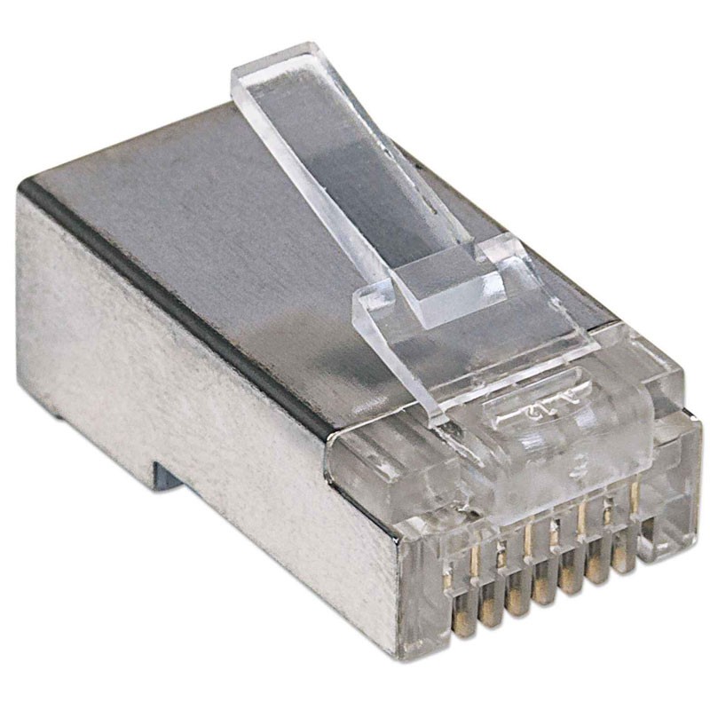 Konektor RJ45 za neoklopljeni FTP trdožilni kabel 100/1