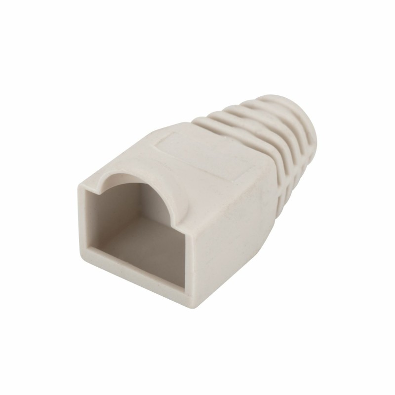 Zaščitna plastika za konektor RJ45, siva 100/1
