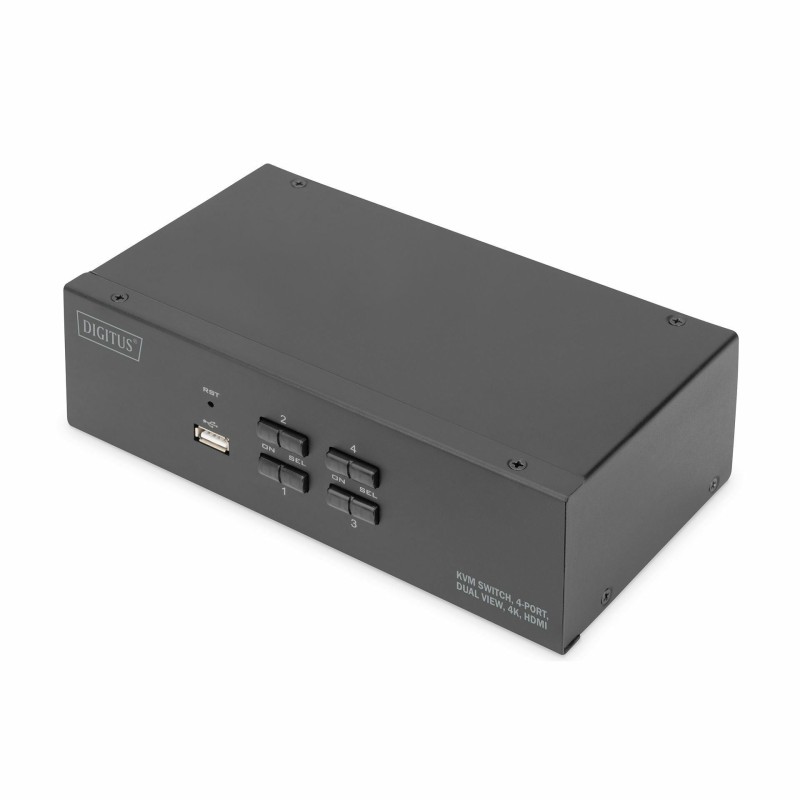 Digitus KVM stikalo 4x2 namizni HDMI/USB 4K DS-12883