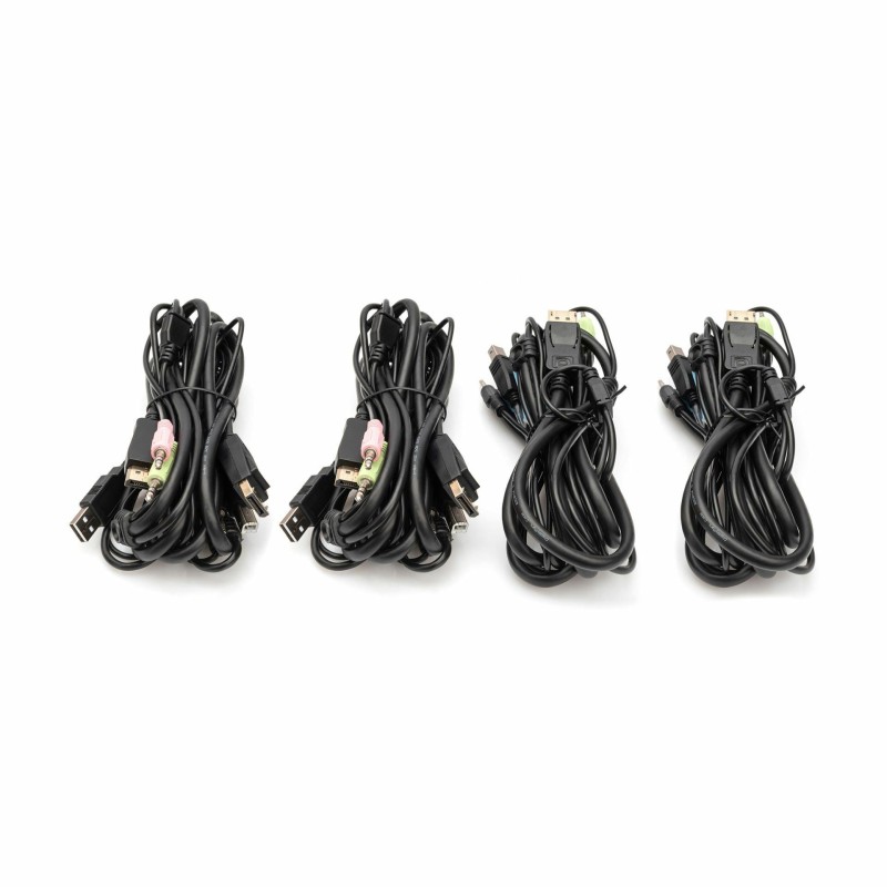 KVM stikalo Digitus DS-12891 (4x DisplayPort, 4x USB-B, avdio)