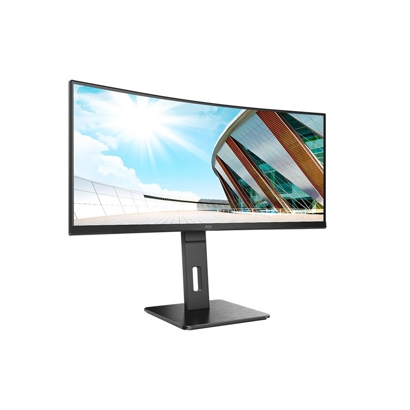Monitor AOC CU34P2A, ukrivljen
