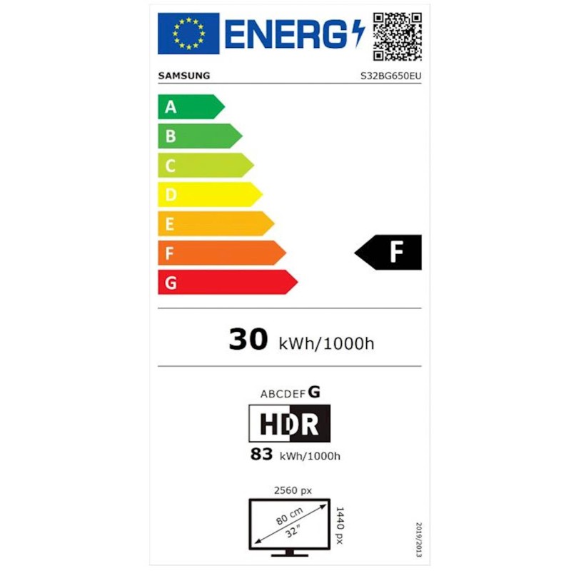 Monitor Samsung S32BG650EU G6