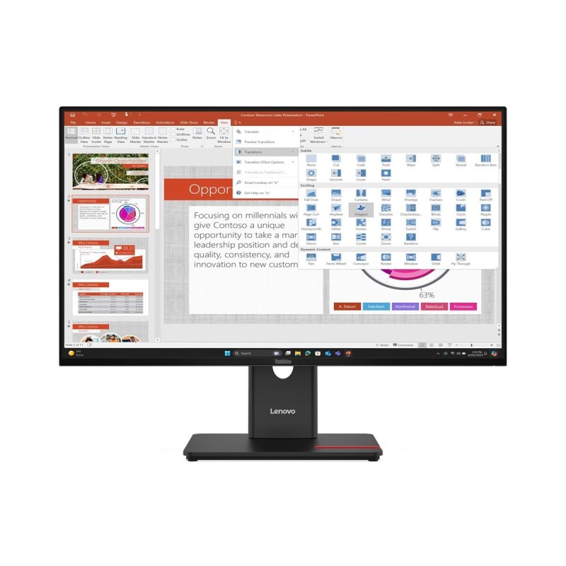 Monitor LENOVO ThinkVision T27-40