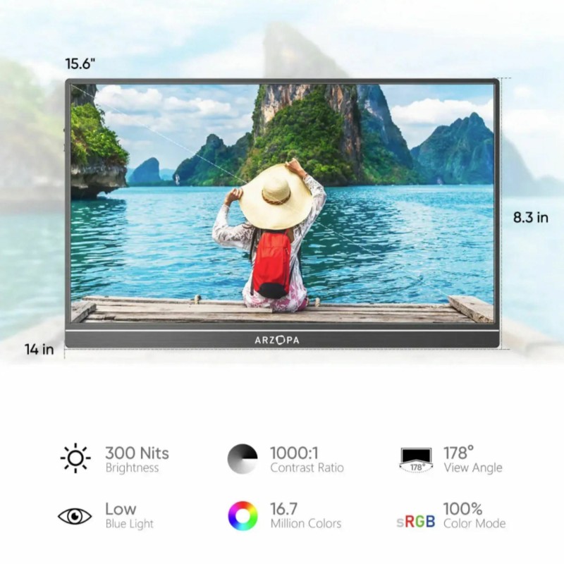 Prenosni monitor ARZOPA S1 TABLE