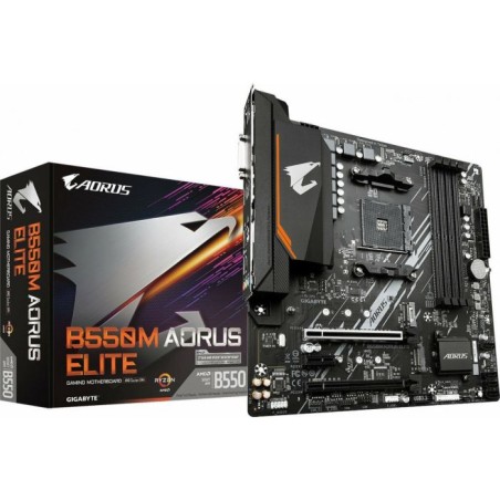 Matična plošča GIGABYTE B550M AORUS ELITE, DDR4, AM4, mATX