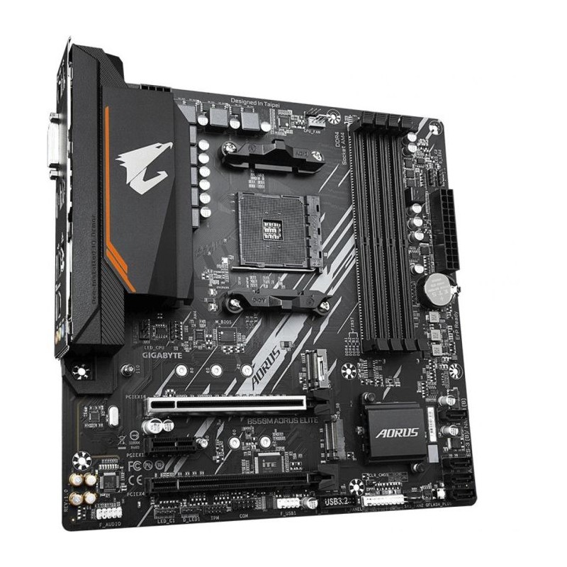 Matična plošča GIGABYTE B550M AORUS ELITE, DDR4, AM4, mATX