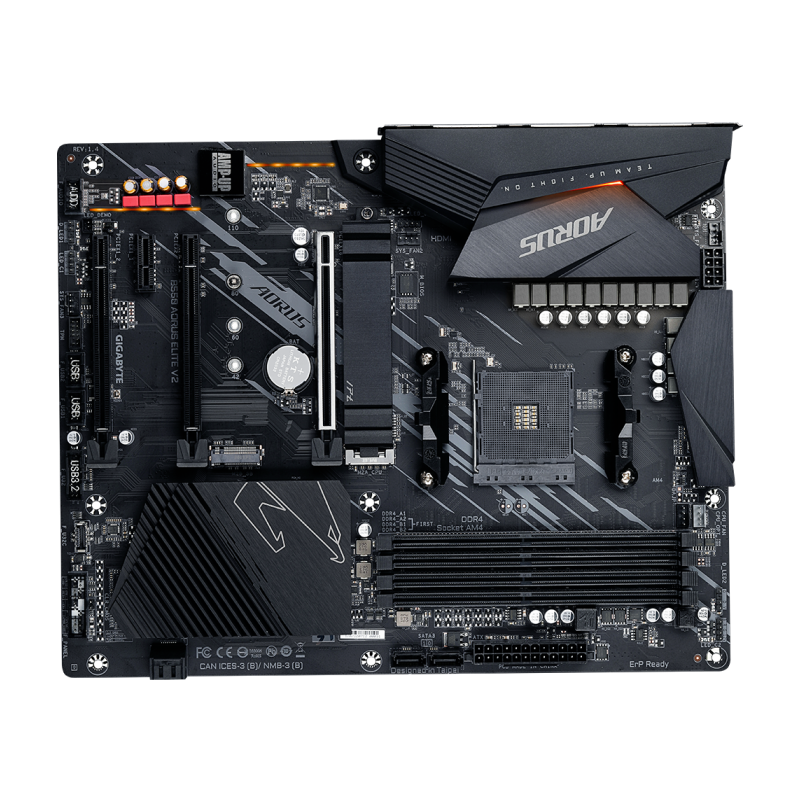 Matična plošča GIGABYTE B550 AORUS ELITE V2, DDR4, AM4, ATX