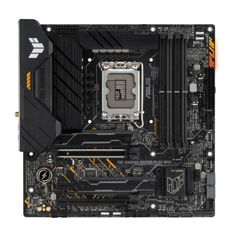 Matična plošča ASUS TUF GAMING B660M-PLUS WIFI, DDR5, LGA1700, mATX
