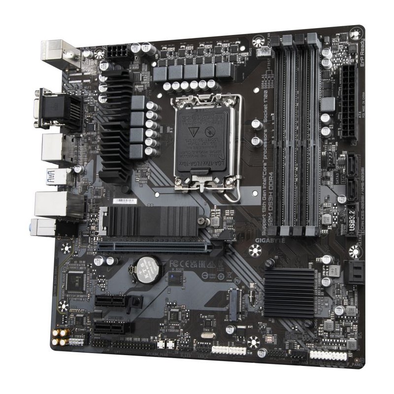 Matična plošča GIGABYTE B760M DS3H DDR4, LGA1700, mATX