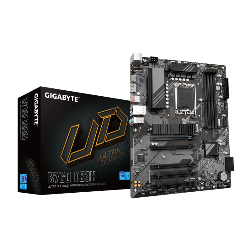 Matična plošča GIGABYTE B760 DS3H, DDR5, LGA1700