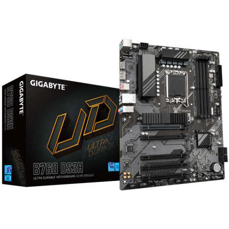 Matična plošča GIGABYTE B760 DS3H, DDR5, LGA1700