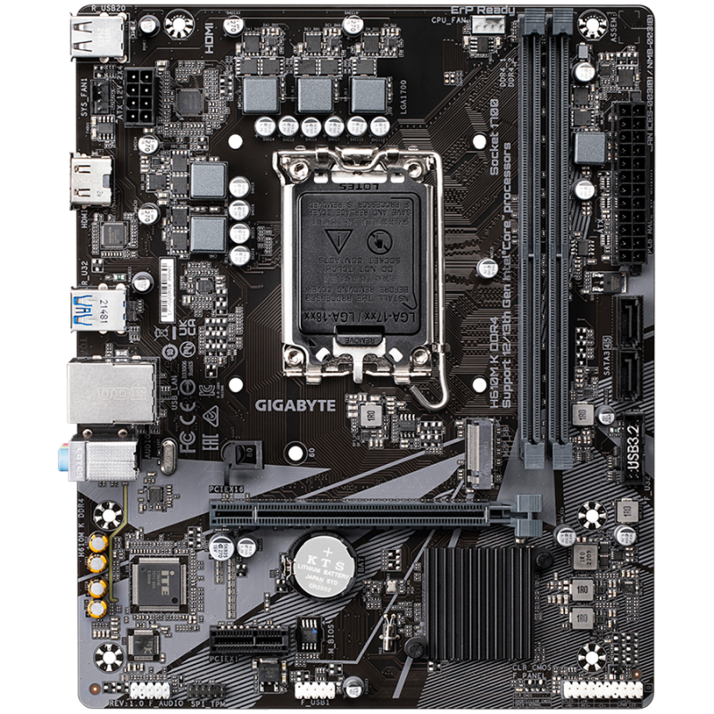 Matična plošča GIGABYTE H610M K DDR4 LGA1700