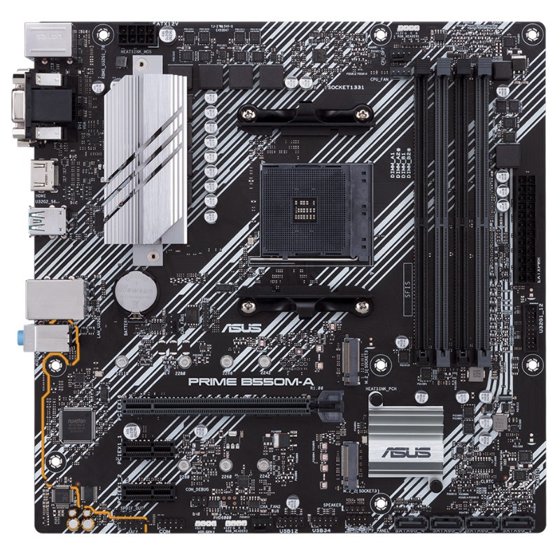Matična plošča ASUS PRIME B550M-A/CSM AM4, mATX, DDR4