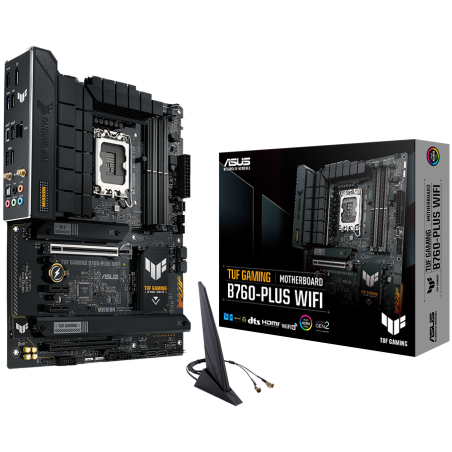 Matična plošča ASUS TUF GAMING B760-PLUS, WIFI, LGA1700, ATX, DDR5