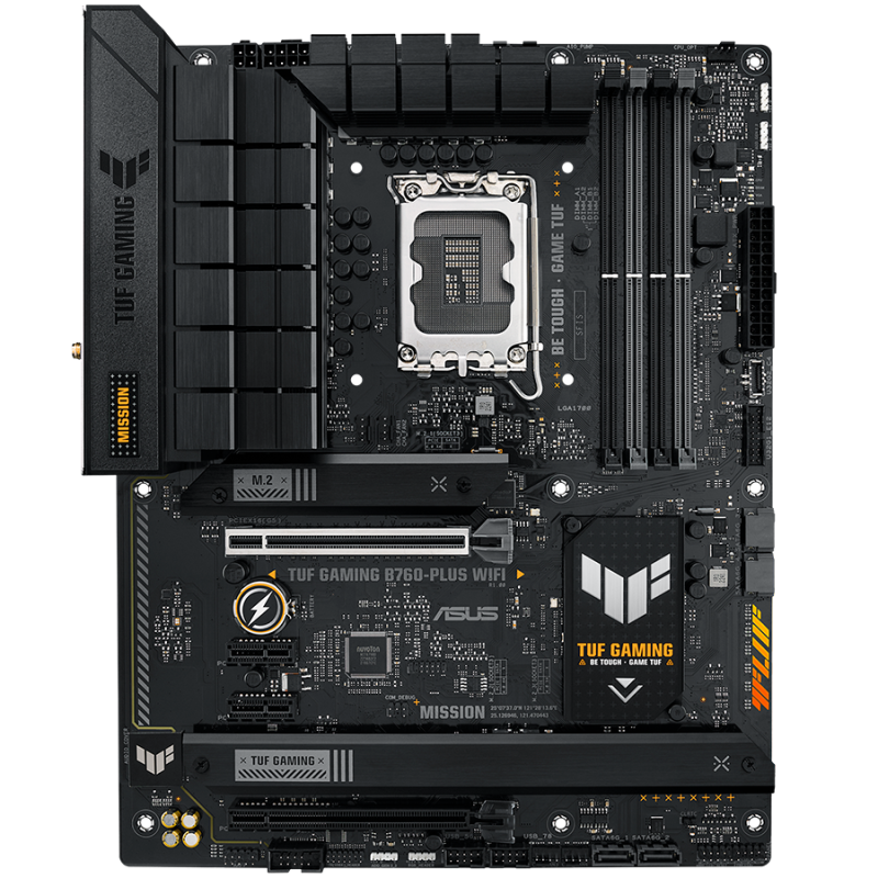 Matična plošča ASUS TUF GAMING B760-PLUS, WIFI, LGA1700, ATX, DDR5