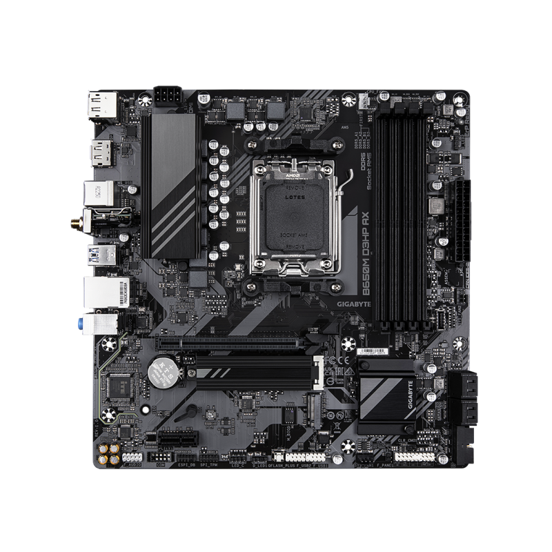 Matična plošča GIGABYTE B650M D3HP AM5, DDR5, WiFi, mATX