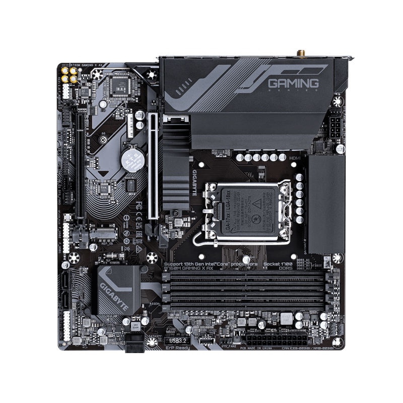 Matična plošča GIGABYTE B760M GAMING X AX DDR5, WiFi, mATX
