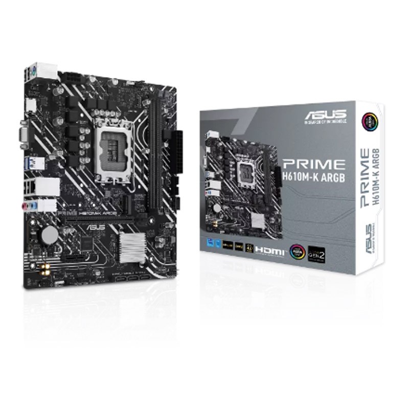 Matična plošča ASUS PRIME H610M-K, DDR5, LGA1700, mATX