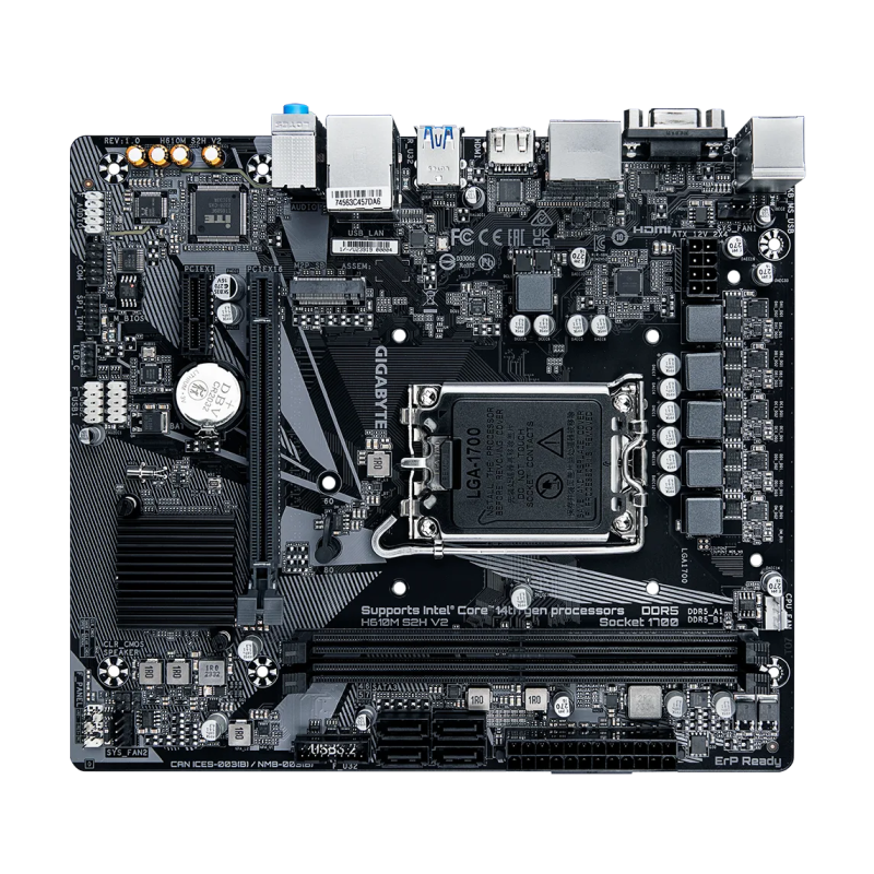 Matična plošča GIGABYTE H610M S2H V2 DDR5 LGA 1700