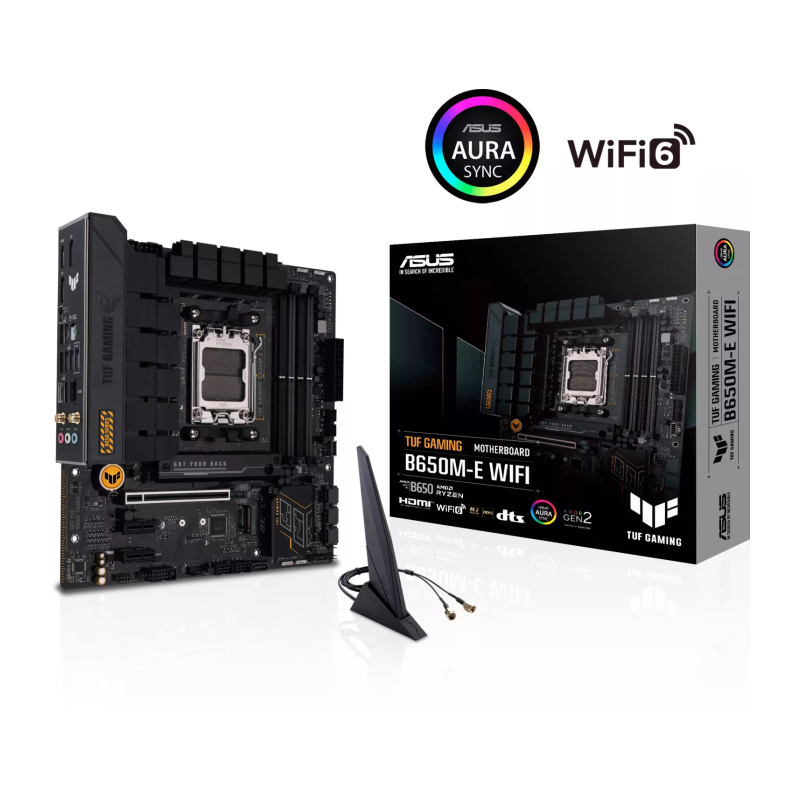 Matična plošča ASUS TUF GAMING B650M-E, AM5, DDR5, mATX